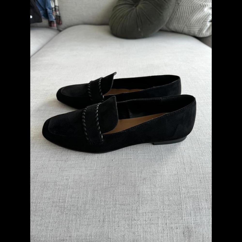 Kensie Natalia Braid Loafer Shoes - Black - Size 8 - Picture 5 of 5